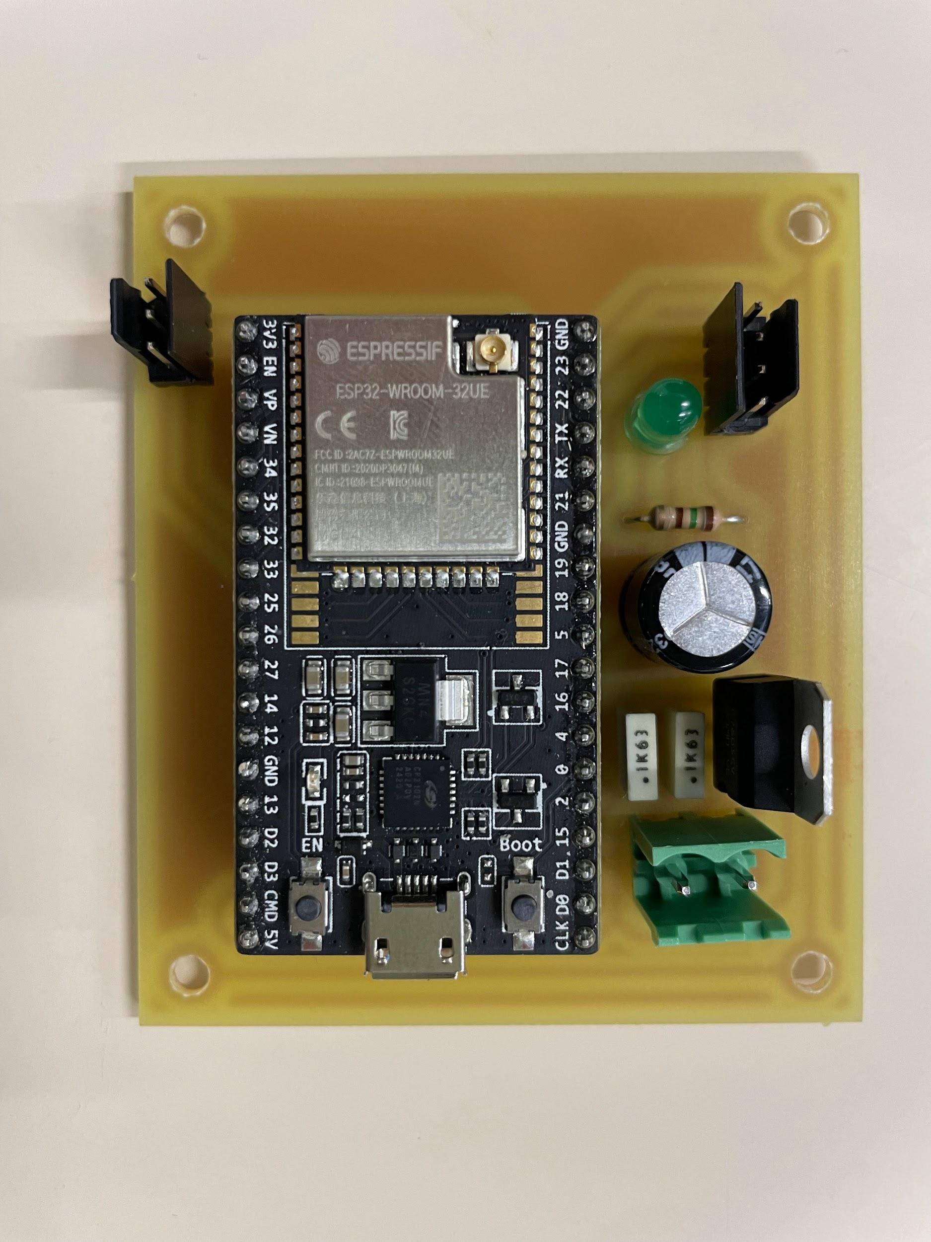 PCB Capteur Couleur ESP32 KiCad